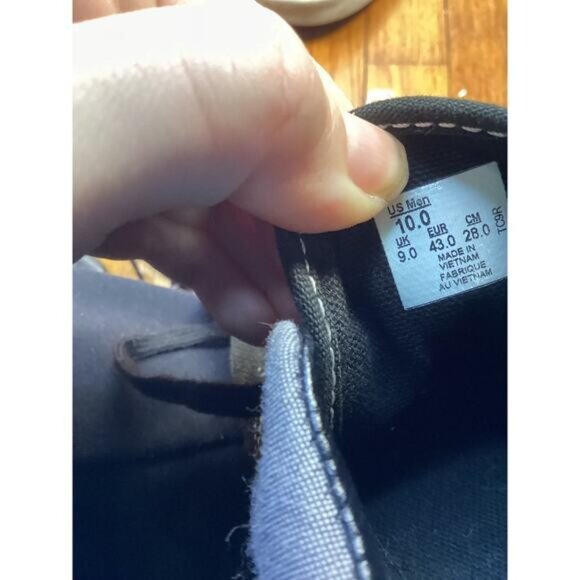 Preppy Streetwear Coquette Utility Vans Off The Wall Men's Size 10 - Picture 3 of 6